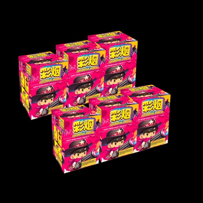 25 SHOOT CAKE COLOUR - PINK