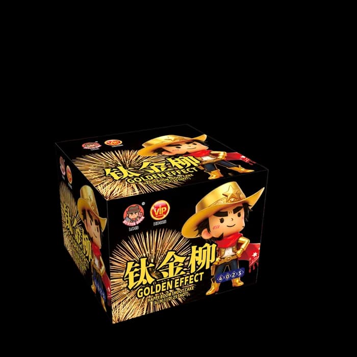 4”025 SHOOT CAKE GOLD (Mold)