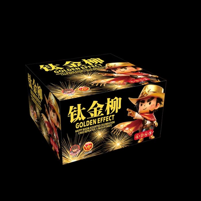 4”049 SHOOT CAKE GOLD (Mold)